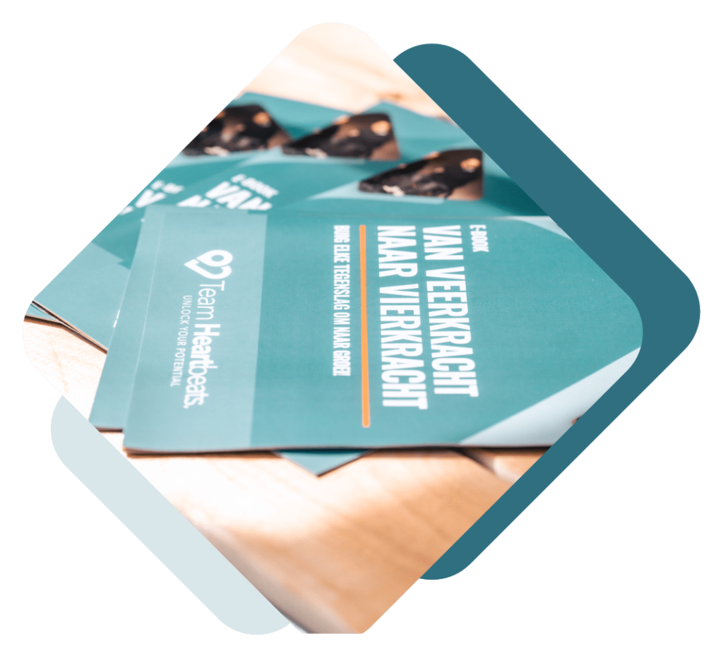 E-book uitgeprint over de vijf van veerkracht