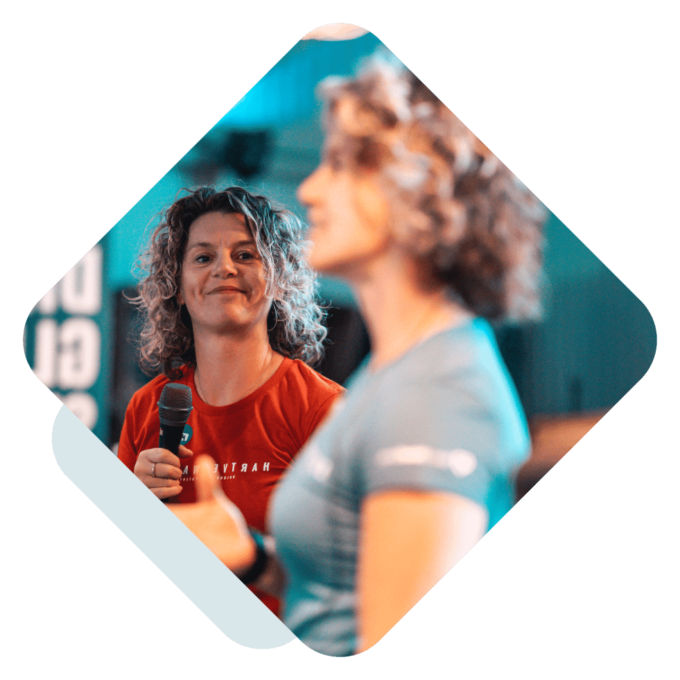 Mensen van Team Heartbeats aan het spreken over veerkracht in de zorg